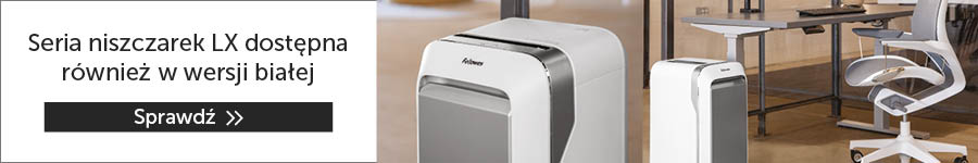 Seria niszczarek LX dostępna również w&nbsp;wersji białej