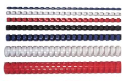 Grzbiety plastikowe okrągłe