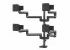 Ramię na 4 monitory TALLO Modular™ 4FFS (czarne)