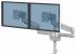 Ramię na 2 monitory TALLO Modular™ 2FMS (srebrne)