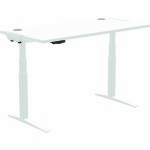 Baza do biurka z regulowaną wysokością LEVADO™ - biała