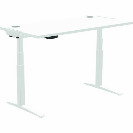 Baza do biurka z regulowaną wysokością LEVADO™ - biała