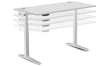 Biurka z regulowaną wysokością