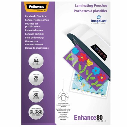 Folie do laminacji PREMIUM ImageLast™ 80 mik, A4, op. 25 szt.