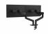 Rising™ ramię na 2 monitory 2S - czarne