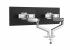 Rising™ ramię na 2 monitory 2S - platynowe