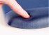 Podkładka pod mysz i nadgarstek PlushTouch™ - niebieska